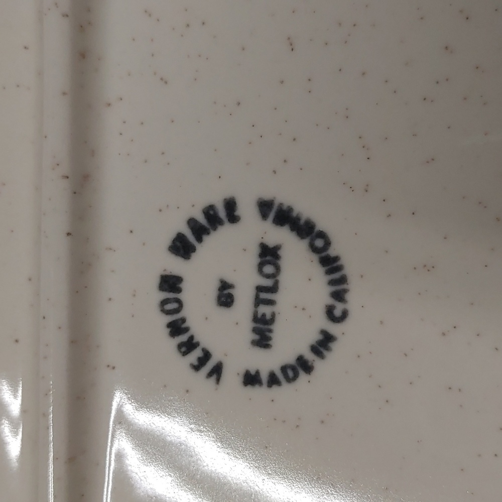 Vintage MCM Heavenly Days Vernon ware serving platter - Picture 2 of 8